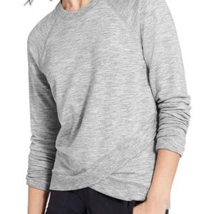 Athleta criss cross sweatshirt